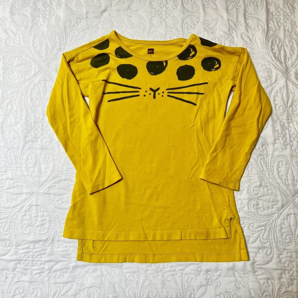 Tea Collection Cat Face Tunic Size 5 - Picture 2 of 5